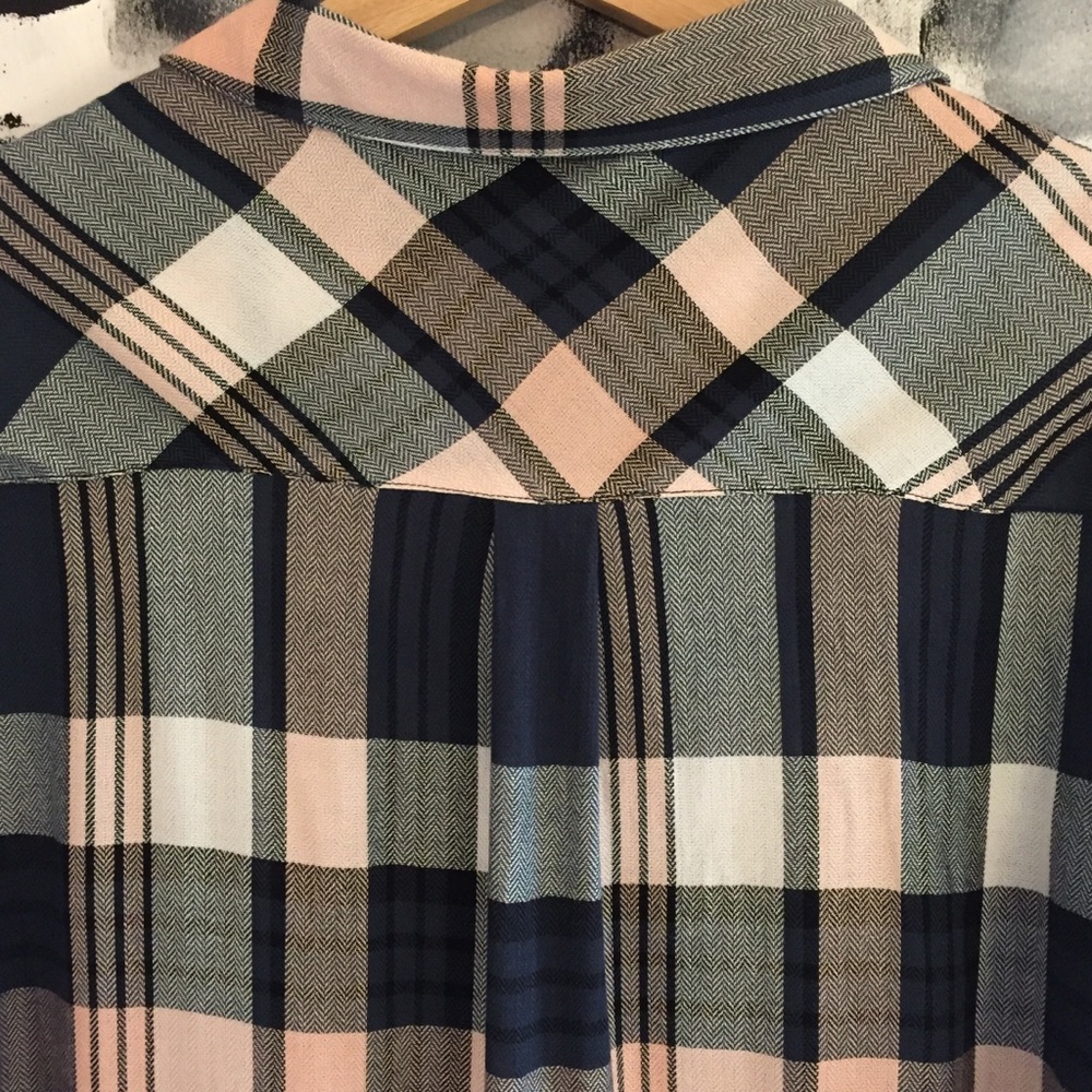 Plaid Button Down - image 5